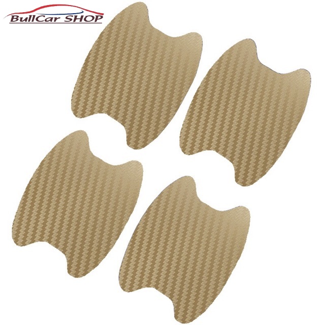 Bộ 4 miếng dán decal carbon 3D chống xước hõm tay nắm cửa xe ô tô CX5
