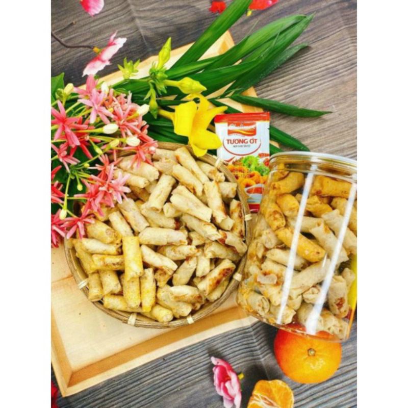 100gr chả giò mini tôm giòn rụm ăn liền