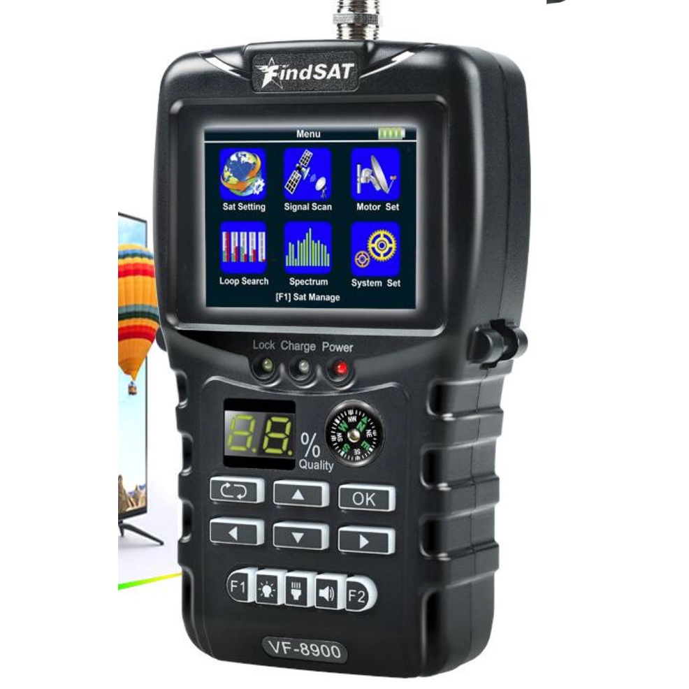 Máy đo tín hiệu truyền hình vệ tinh K+, Find Sat VF-8900