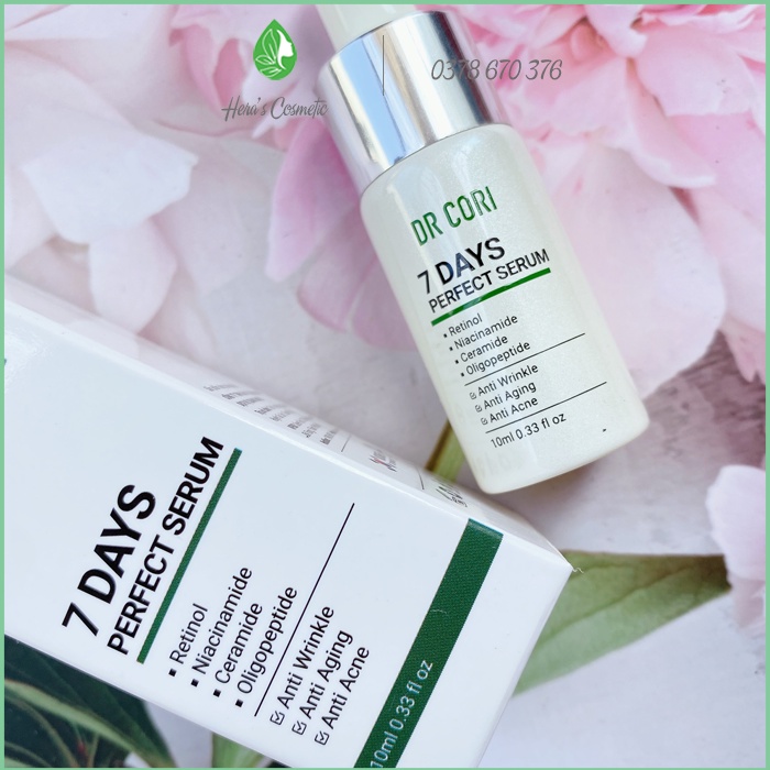 Tinh chất tái tạo Dr Cori _ 7 days perfect serum 10ml