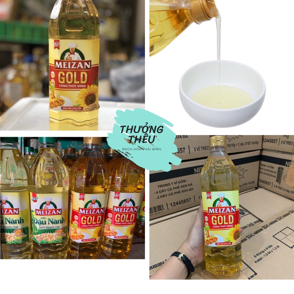 Dầu Ăn Meizan Gold Chai 1 Lít