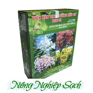 VIÊN NÉN DINH DƯỠNG HỮU CƠ BEN-01 Hộp 1Kg - HÙNG NGUYỄN ĐÀ LẠT