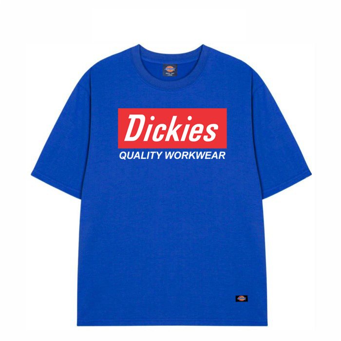 Áo thun cotton nam nữ unisex form rộng Dickies basic chính hãng - Helistore