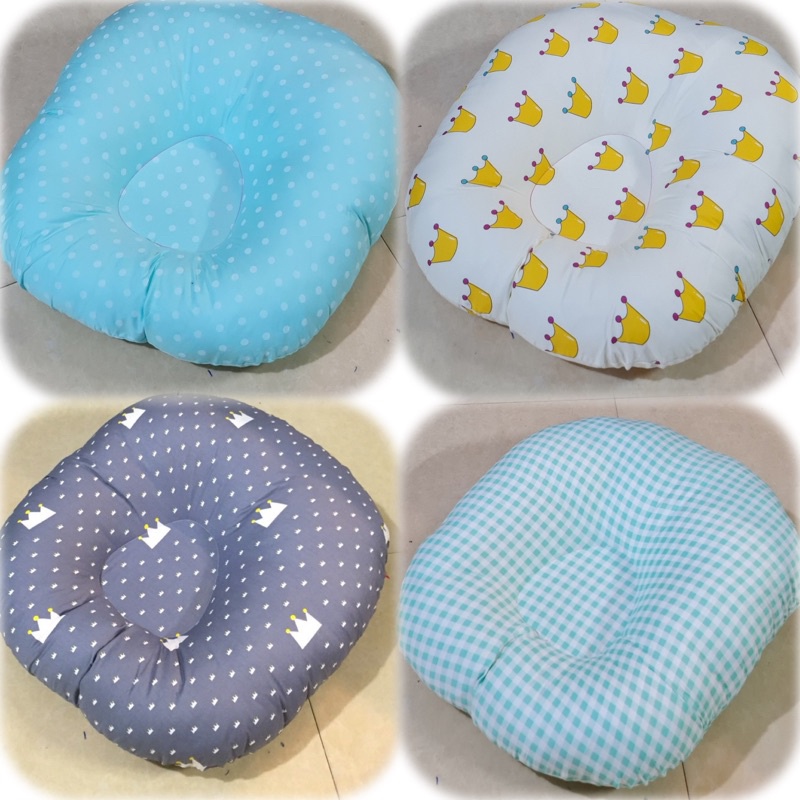 Gối chống trào ngược cotton chần bông, chống nôn trớ an toàn cho bé (Bao gồm vỏ gối và ruột)