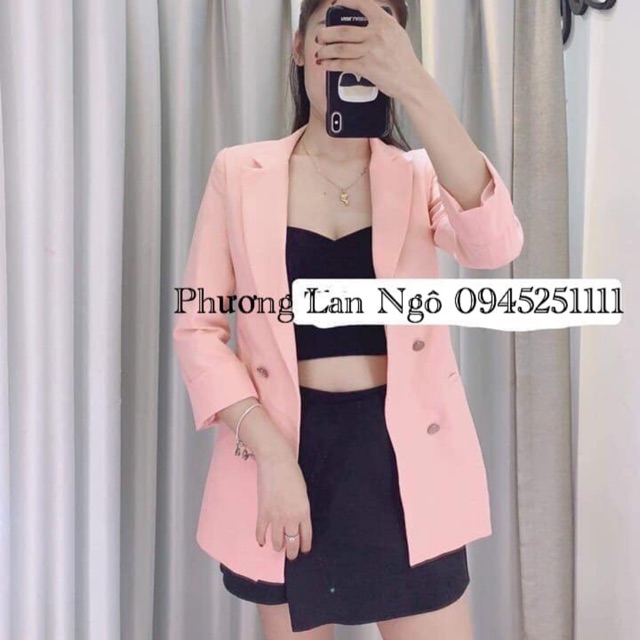 Vest hồng zara