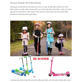 Xe trượt Scooter 320