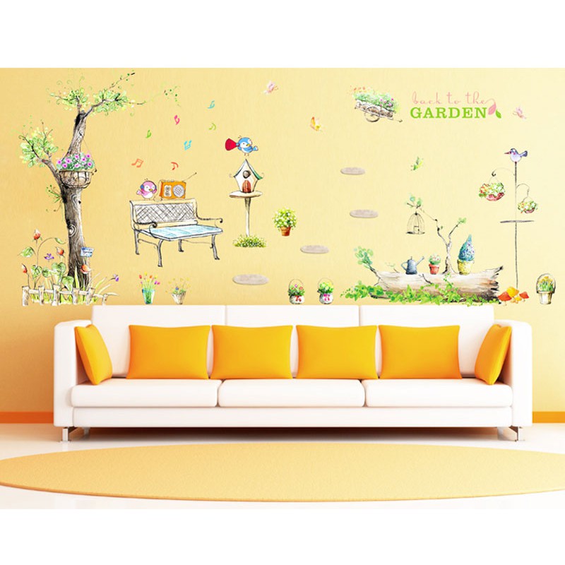 Decal vườn cổ tích XL7093