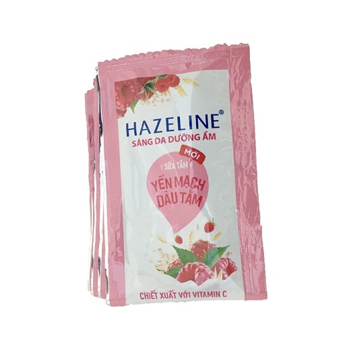 Sữa tắm Hazeline Matcha lựu đỏ/ yến mạch dâu tằm dây 4,5gx 12 gói