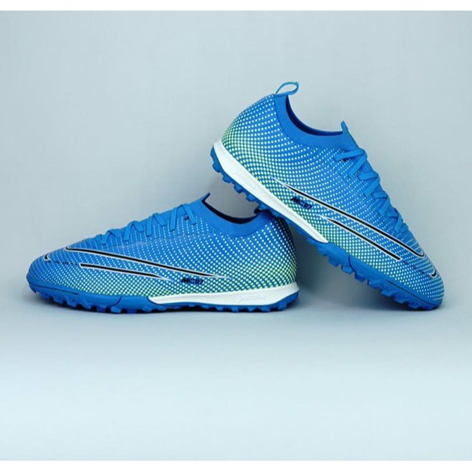 Giày Bóng Đá Mercurial Cổ Dệt - Tặng kèm tất chống trơn - Bảo hành 2 tháng