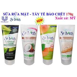 Sữa rửa mặt tẩy da chết stives