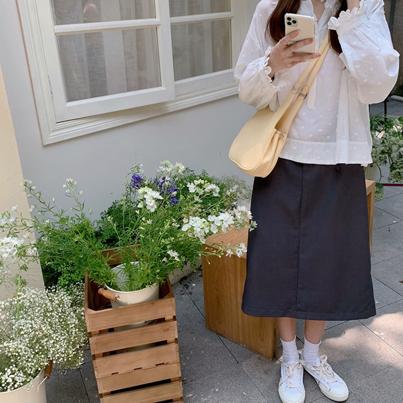 Youyo Túi Xách Da Đeo Chéo Vai Họa Tiết Quả Vải Cho Nữ