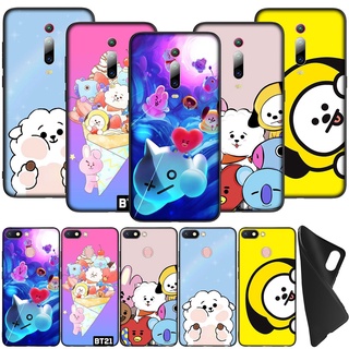 Ốp điện thoại silicon mềm họa tiết BTS BT21 hoạt hình cho Samsung Galaxy Note 8 9 10 Plus Lite A51 A71 A81 A91 J7 Duo