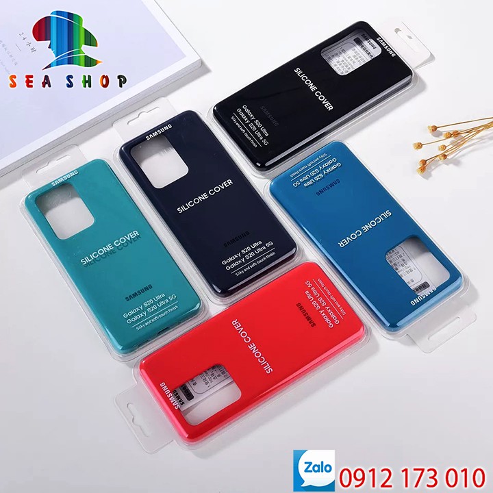 Ốp lưng chống bẩn Samsung Galaxy S20 & S S20 Ultra & S20 Plus - Viền nhựa dẻo - Bên trong có lớp nhung bảo vệ