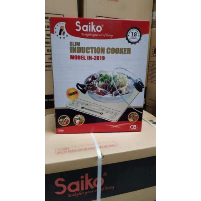 [Rẻ Vô Địch] Bếp từ, bếp lẩu saiko IH-2019