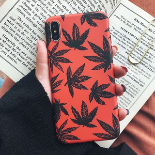 [ FREESHIP TỪ 50K TOÀN QUỐC ] Ốp lưng Iphone lá phong đỏ