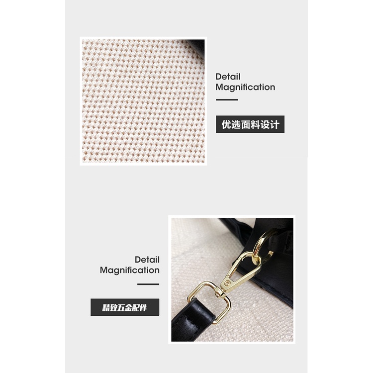 Túi vải JASMIN NOIR Hình Gấu Dễ Thương Cho Nữ