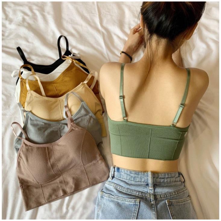 Áo Bra Thun Thể Thao Chiết Gân Cực Hot 656 - LADY