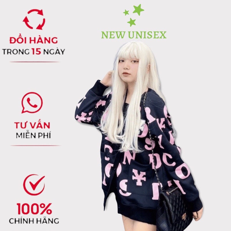 Áo Cadigan Nữ cổ chữ V thiết kế thời trang Hàn Quốc [New Unisex]