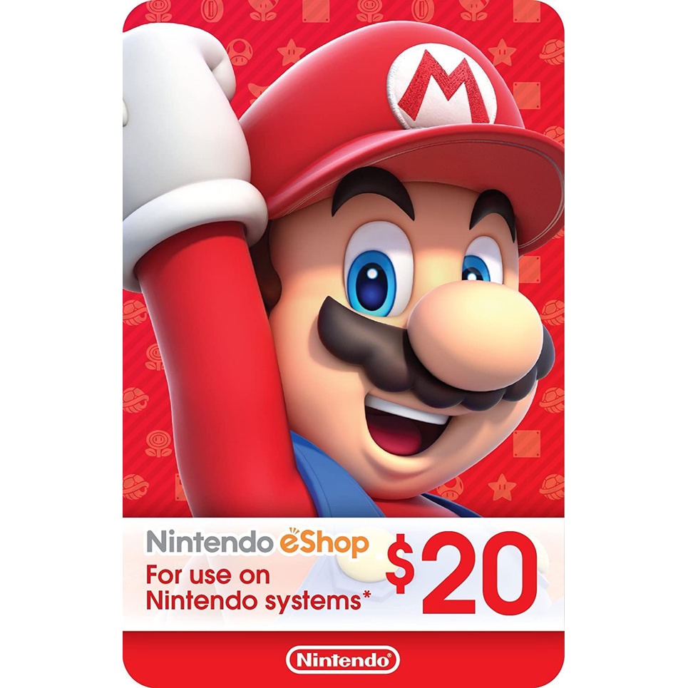 Thẻ Eshop Gift Card Cho Máy Nintendo Switch