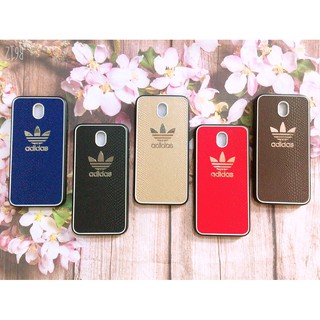 Samsung galaxy J7pro / J730 - Ốp lưng da viền dẻo in hình lôgô hãng siêu đẹp