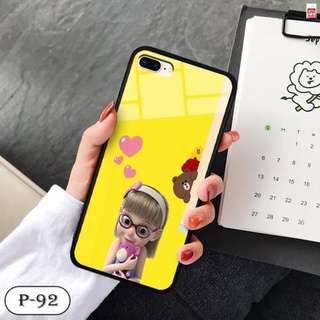 Ốp lưng kính 3d iphone 7 plus/ 8 plus-cute mới