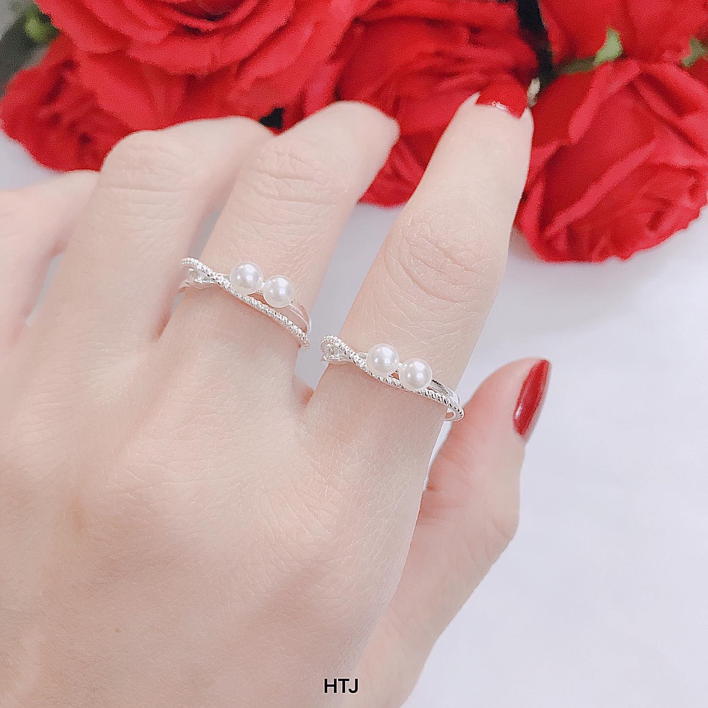 nhẫn bạc kiểu hit hot , bạc 925 - vàng bạc kim hưng