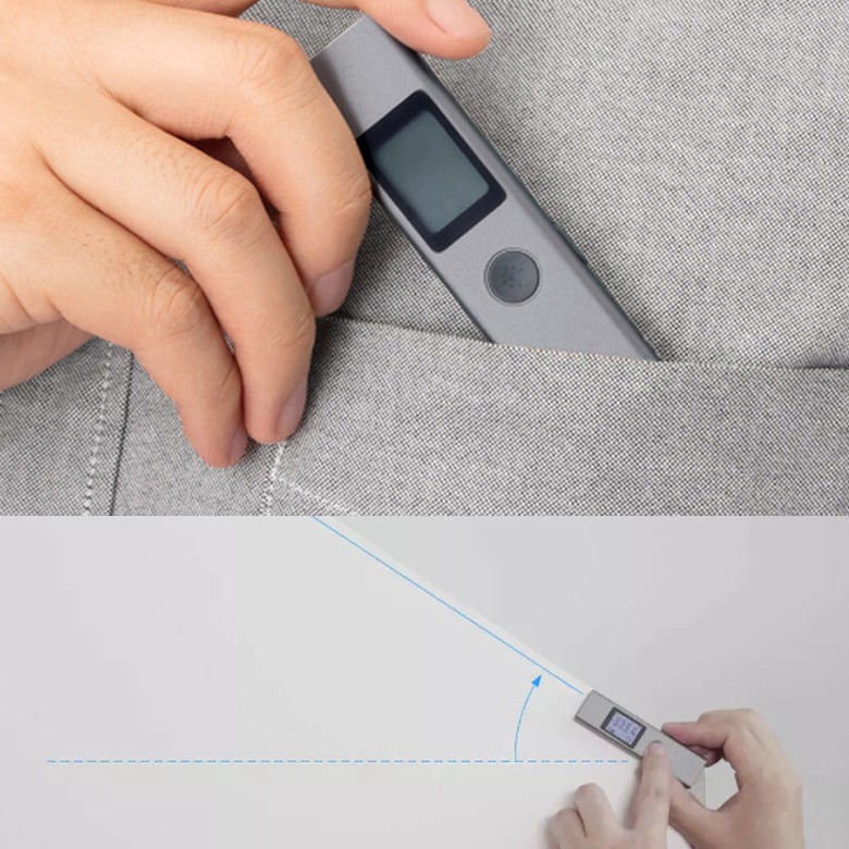 ■☞Máy Đo Khoảng Cách Bằng Laser Xiaomi Mijia DUKA LS-P Kích Thước Nhỏ Gọn Sạc USB Tiện Dụng Cho Săn Bắn/ Đánh Golf