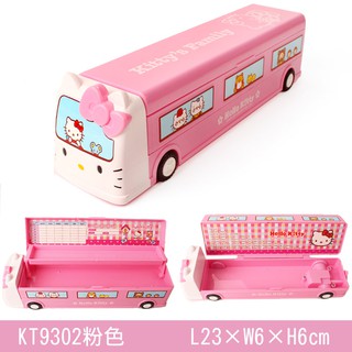 Hộp đựng bút nhựa hình xe bus hai tầng