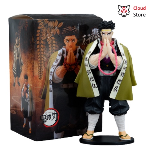 Mô hình Nham Trụ Gyoumei cao 18cm nặng 300g , figure anime Kamado Nezuko, Tanjiro thanh gươm diệt quỷ, Kimetsu no yaiba