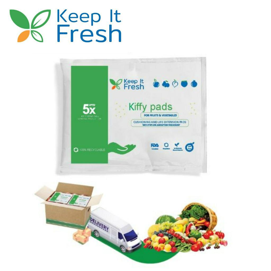 SET 10 Miếng Lót Hấp Thụ Ethylene  Và Chống Va Đập Vận Chuyển Trái cây KIF KIFFY