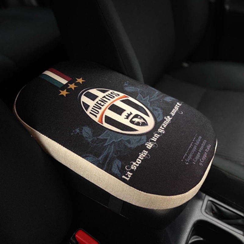 Car Armrest Box Cushion Heightening Insole Car Supplies Universal Football Club NBA Barcelona Juve Manchester United King 5aAT