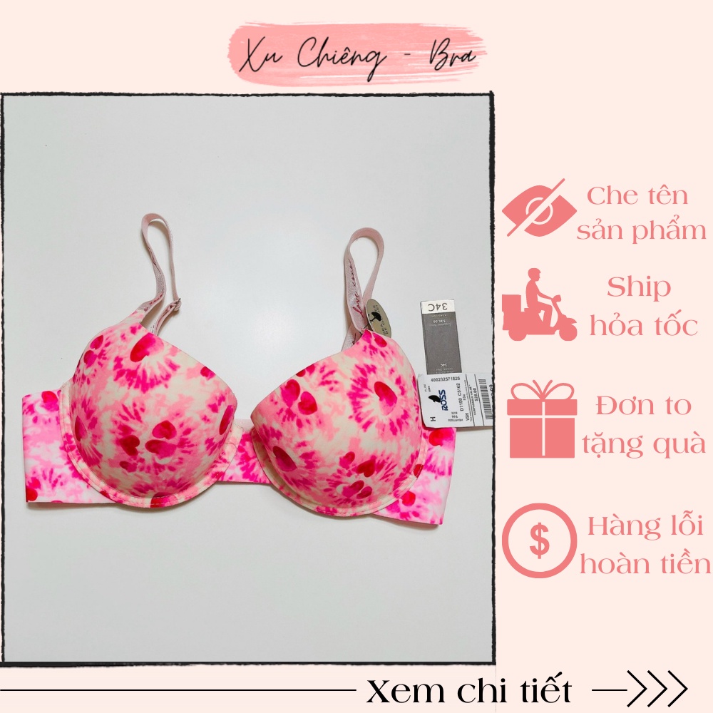 SP41  Áo lót đệm dày nâng ngực, họa tiết đẹp cao cấp