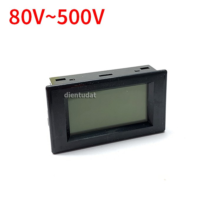 Đồng Hồ Đo Áp AC 80V~500V Hiển Thị LCD D85-20