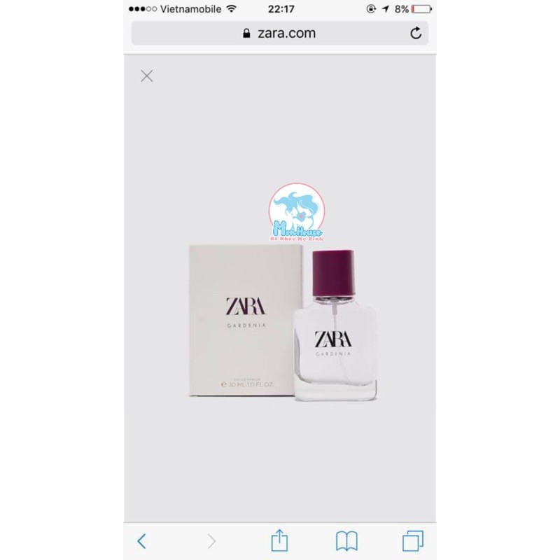 Sale Set Nước Hoa Zara 2 Chai Gardenia & Orchid (Hàng Châu Âu) - 30ml/1 chai | Thế Giới Skin Care