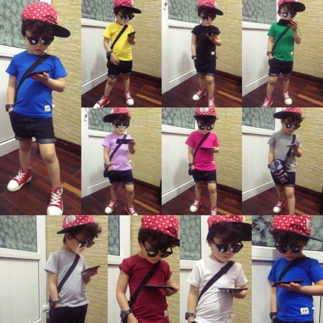 Combo 4 Áo HM cho bé 8-32kg