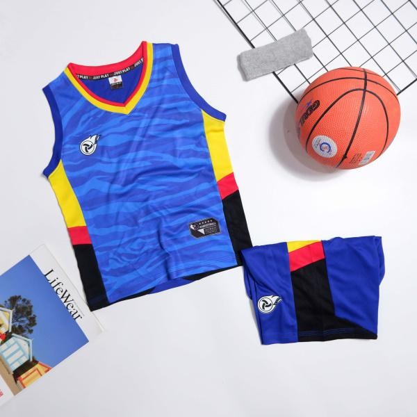Bộ quần áo bóng rổ cho bé trai và bé gái, áo ba lỗ thoáng mát cho các hoạt động thể thao - ViKi Sport