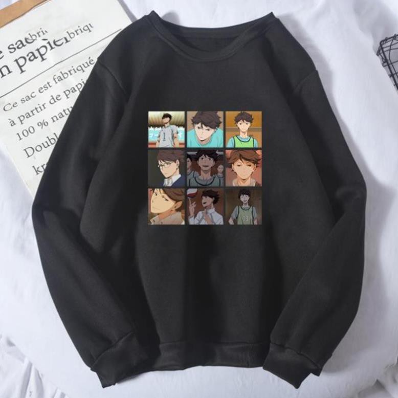 HOT -  HOT- áo Sweater Haikyuu Hinata Shouyou - mẫu áo Anime cực chất  / uy tin chất lượng tốt