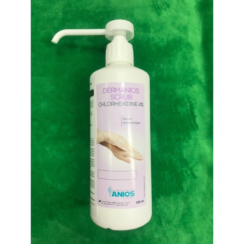 Dung dịch rửa tay ướt anios Dermanios 4%