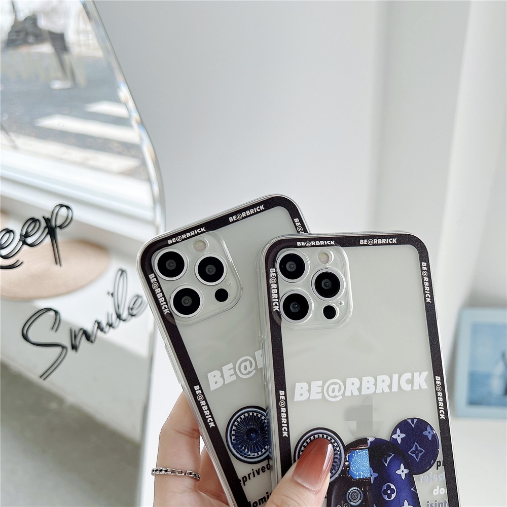 Ốp Điện Thoại TPU Mềm Họa Tiết Độc Đáo Cho iPhone 12 11Pro 7 8 6 6S Plus X XS XR Max 11 12 Pro Max