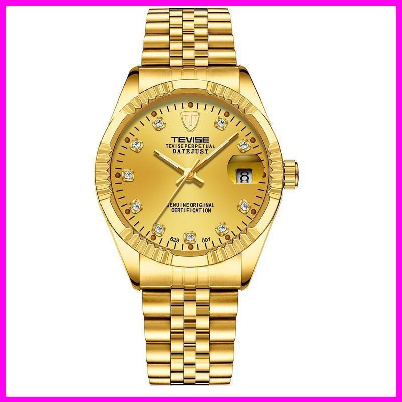 [Hàng xịn] Đồng hồ nam automatic máy tốt hiệu tevise chạy 1 lịch ngày (tặng kèm hộp và phụ kiện thâu dây) | BigBuy360 - bigbuy360.vn