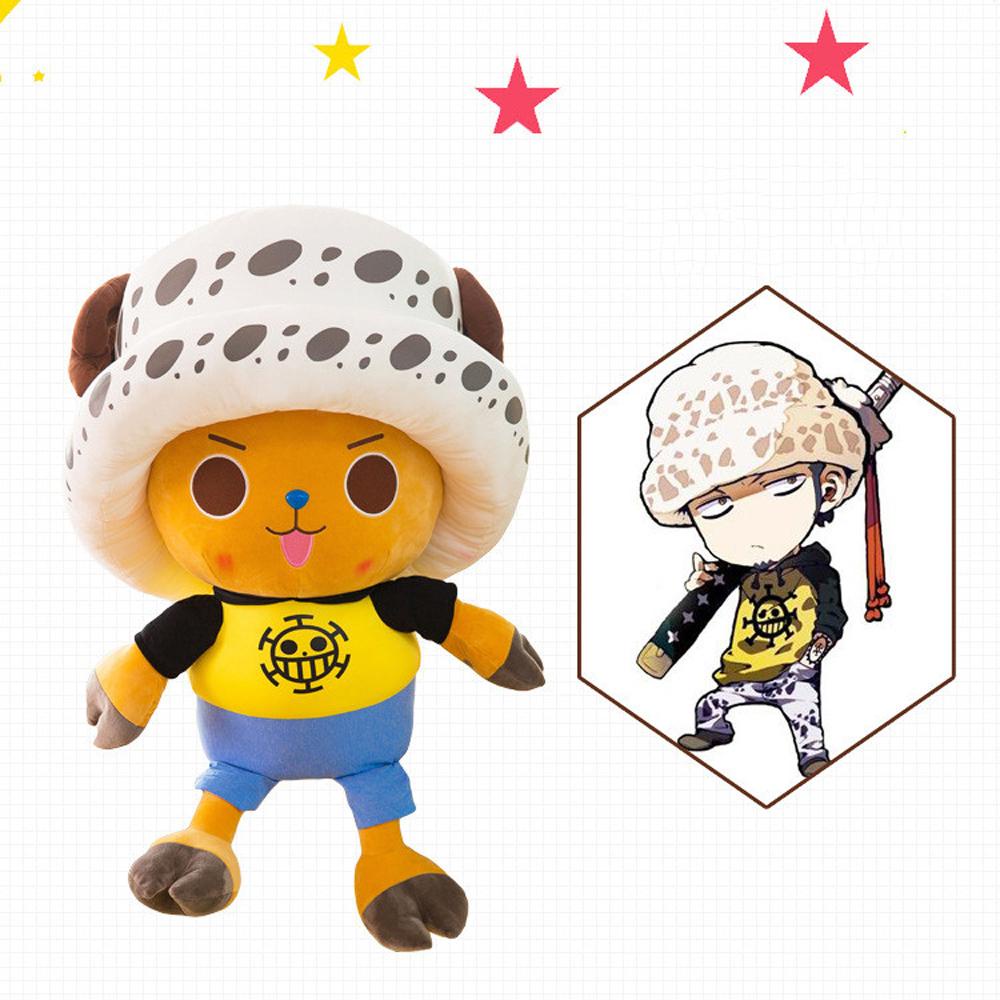 Thú Nhồi Bông Hình Nhân Vật Luffy Tony Chopper Đáng Yêu