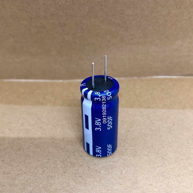 Siêu tụ điện 3.8V 500F dung lượng 158mAh 16x34