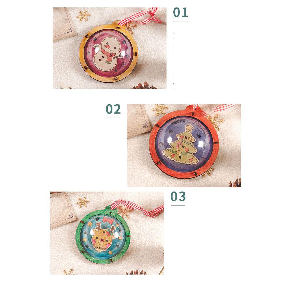 ZAIJIE24 Phụ Kiện Treo Trang Trí Giáng Sinh Thủ Công Diy