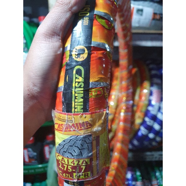 Lốp  2.75 - 17 , casumina, bánh sau, wave Rs sirius, jupiter, future, axelo, viva.....