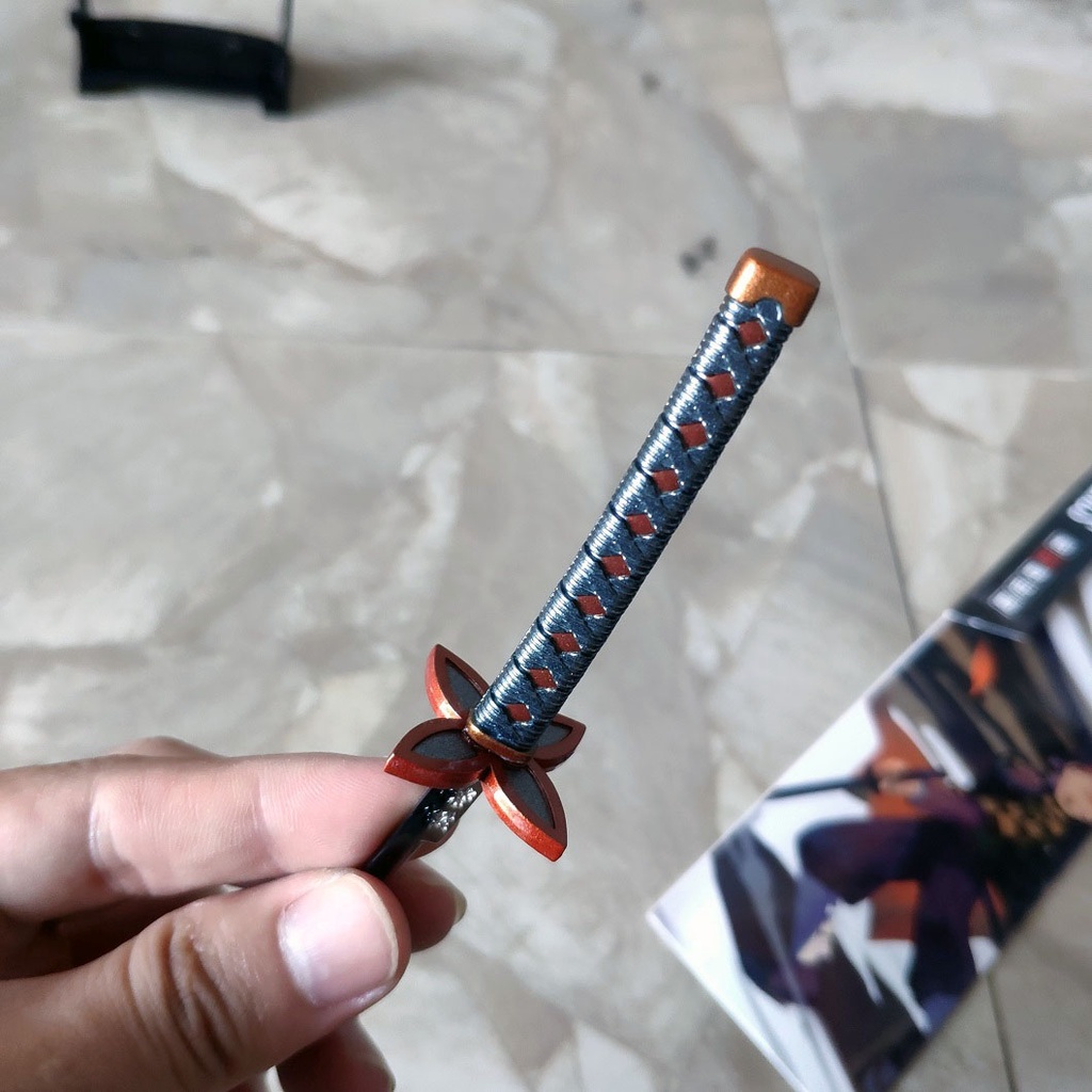Mô hình Móc khóa kiếm katana các nhân vật trong Kimetsu no Yaiba anime figure demon slayer đại trụ cột diệt quỷ