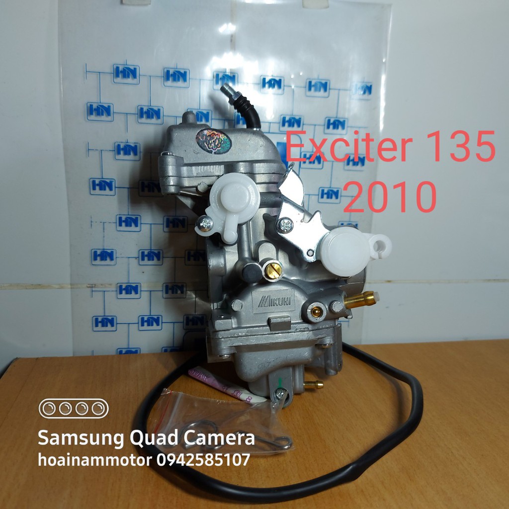 Bộ chế hòa khí xe Exciter 135 4 số - 5 số