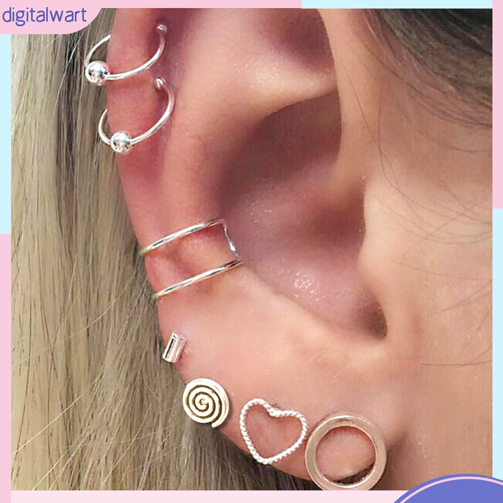 Set 7 Khuyên Tai Phong Cách Bohemian Cổ Điển Dành Cho Nữ