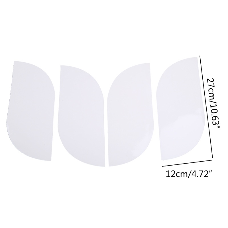 Phim Vinyl Trong Suốt Dán Bảo Vệ Xe Hơi Chống Trầy Kích Thước 10x24cm
