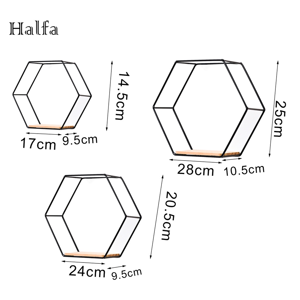 Kệ Sắt Hình Lục Giác Chắc Chắn Tiện Dụng Cho Gia Đình