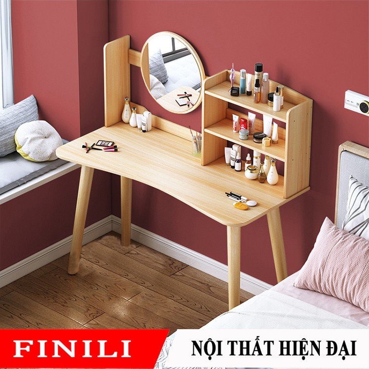 🌸 Bàn trang điểm đi kèm gương soi kiểu dáng sang trọng FNL84 🌸 | BigBuy360 - bigbuy360.vn